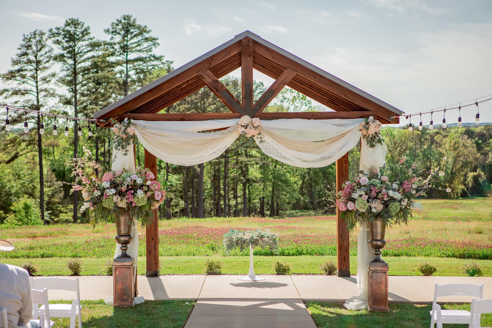 Wedding Floral Arch Delivery
